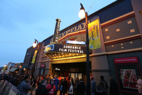 Egyptian Theater in Park City, Sundance Film Festival Marquee