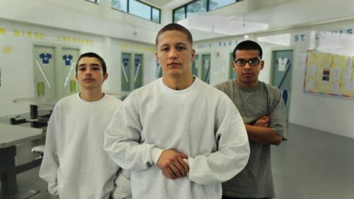 teen boys in juvenile center 