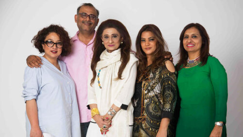 The ladies (and man) of Divas of Karachi