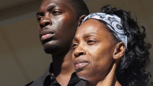 Lennon Lacy's mother and brother 