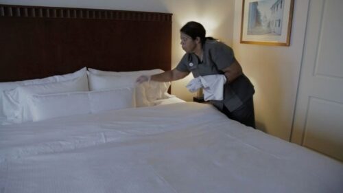 Carmen Castillo hotel housekeeping and council woman