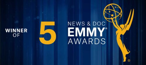 Graphic Honoring ITVS Winning 5 News & Doc Emmys