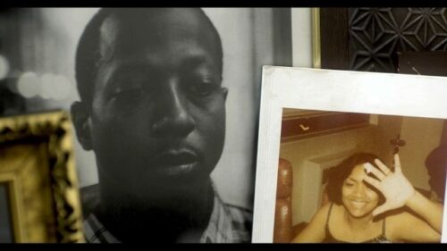 photo of Kalief Browder as a child and photo of mother
