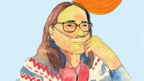 painting of Ethan Rice