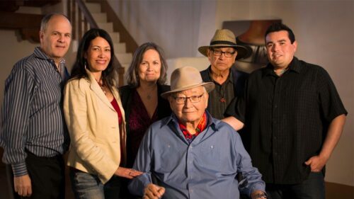 Navarro Scott Momaday and his family