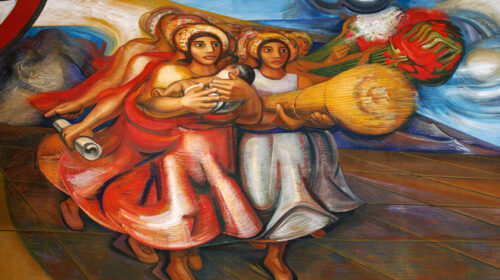  Los Angeles mural “América Tropical