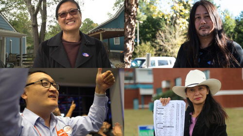 Asian Americans voting