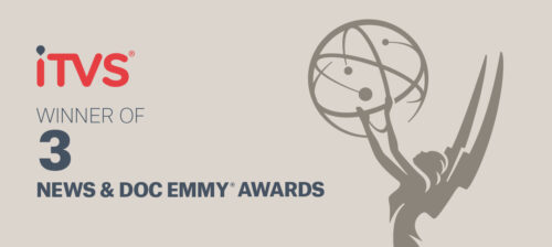 Graphic Honoring ITVS Winning 2020 News & Doc Emmys 