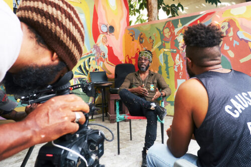 The Brodie brothers interview a Jamaican driver for Driver Radio series