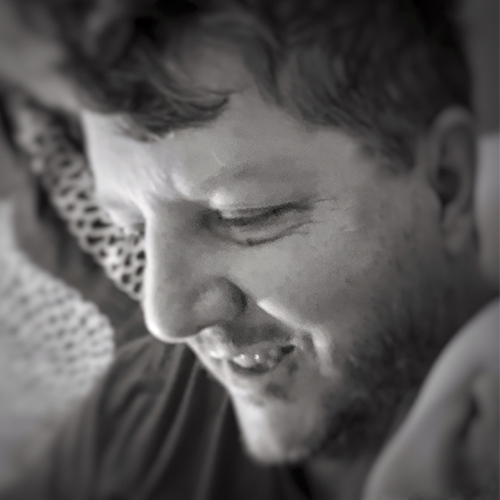 Close up photo of a mans face