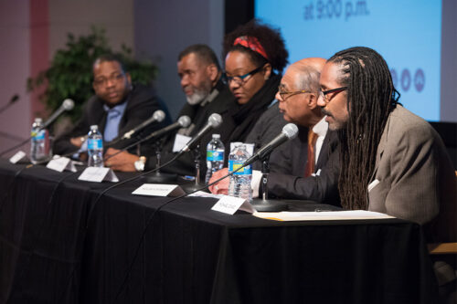 Panelists urged audiences to “do something, anything, just don’t do nothing” at a Pyramid Club “The Black Panthers: The Vanguard of the Revolution” event held at WHYY’s Civic Space and Studio in Philadelphia.